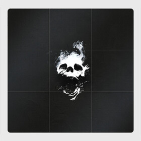 Магнитный плакат 3Х3 с принтом Невероятное зло в Санкт-Петербурге, Полимерный материал с магнитным слоем | 9 деталей размером 9*9 см | destiny | evil | gamer | games | skull