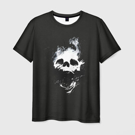 Мужская футболка 3D с принтом Невероятное зло в Санкт-Петербурге, 100% полиэфир | прямой крой, круглый вырез горловины, длина до линии бедер | destiny | evil | gamer | games | skull