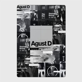 Магнитный плакат 2Х3 с принтом Agust D в Санкт-Петербурге, Полимерный материал с магнитным слоем | 6 деталей размером 9*9 см | Тематика изображения на принте: agust | bts | d | k pop | suga | агуст | бтс | ди | к поп | кей поп | шуга