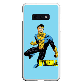 Чехол для Samsung S10E с принтом Invincible Неуязвимый в Санкт-Петербурге, Силикон | Область печати: задняя сторона чехла, без боковых панелей | boy | cartoon | damien darkblood | hero | invincible | superhero | герой | марк грейсон | мультик | мультсериал | непобедимый | неуязвимый | персонаж | супергерой