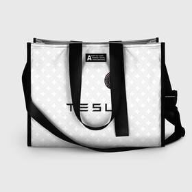 Сумка-шоппер 3D с принтом INTER MIAMI FC TESLA KIT в Санкт-Петербурге, 100% полиэстер | застегивается на металлическую кнопку; внутренний карман застегивается на молнию. Стенки укреплены специальным мягким материалом, чтобы защитить содержимое от несильных ударов
 | championship | fc | football | footer | inter miami | soccer | socker | sport | европейская лига | майами | одежда | спорт | спортивный | униформа | футбол | футбольный клуб | чемпионат