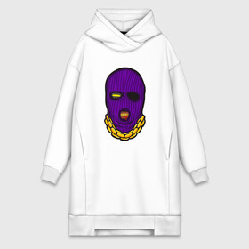 Платье-худи хлопок с принтом DaBaby Purple Mask в Санкт-Петербурге,  |  | gangster | golden | mask | music | rappers