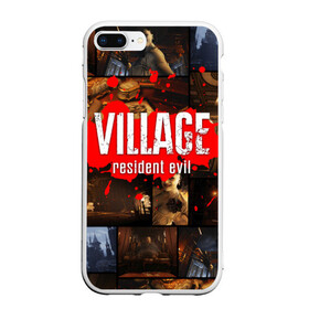 Чехол для iPhone 7Plus/8 Plus матовый с принтом RESIDENT EVIL 8 VILLAGE в Санкт-Петербурге, Силикон | Область печати: задняя сторона чехла, без боковых панелей | biohazard | game. | resident 8 | resident evil village | госпожа димитреску | игра | итан уинтерс | резидент 8 | резидент эвил вилладж | ужасы