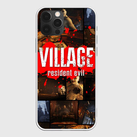 Чехол для iPhone 12 Pro с принтом RESIDENT EVIL 8 VILLAGE в Санкт-Петербурге, силикон | область печати: задняя сторона чехла, без боковых панелей | biohazard | game. | resident 8 | resident evil village | госпожа димитреску | игра | итан уинтерс | резидент 8 | резидент эвил вилладж | ужасы