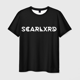 Мужская футболка 3D с принтом Scarlxrd в Санкт-Петербурге, 100% полиэфир | прямой крой, круглый вырез горловины, длина до линии бедер | aggression | rap | scream