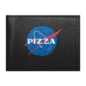 Обложка для студенческого билета с принтом NASA Pizza в Санкт-Петербурге, натуральная кожа | Размер: 11*8 см; Печать на всей внешней стороне | Тематика изображения на принте: mars | moon | nasa | астероид | астронавт | астрономия | вселенная | гагарин | галактика | земля | илон | комета | космонавт | космос | луна | марс | маск | наса | небо | нло | пицца | планета | пришелец | ракета