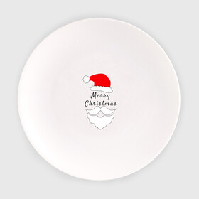 Тарелка с принтом Santa Merry Christmas в Санкт-Петербурге, фарфор | диаметр - 210 мм
диаметр для нанесения принта - 120 мм | cновымгодом | merry christmas | новый год | праздник | рождество | санта