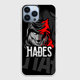 Чехол для iPhone 13 Pro Max с принтом Hades в Санкт-Петербурге,  |  | hades | roguelike | бесконечные круги ада | волк | компьютерная игра | красный | эмблема