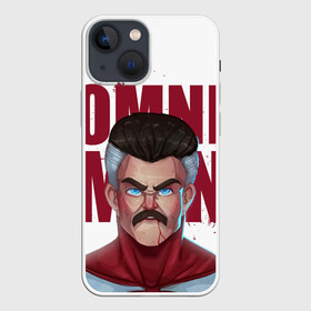 Чехол для iPhone 13 mini с принтом Омни Мен в Санкт-Петербурге,  |  | allen | invincible | omni man | omniman | superhero | алиен | аллен | инвинсибл | неуязвимый | омнимэн | супергерои