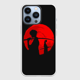 Чехол для iPhone 13 Pro с принтом Samurai Sunset в Санкт-Петербурге,  |  | japan | katana | midnight | moon | night | red | samurai | shadow | silhouette | sun | sunrise | sunset | twilight | восход | закат | катана | красное | луна | ночь | полночь | самураи | самурай | силует | силуэт | солнце | сумерки | тень | япония