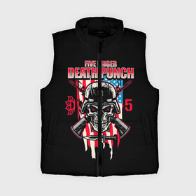 Женский жилет утепленный 3D с принтом 5FDP  Five Finger Death Punch в Санкт-Петербурге,  |  | 5fdp | america | death | ffdp | finger | five | hard | metal | music | punch | rock | skull | states | united | usa | америка | метал | музыка | рок | сша | хард | череп