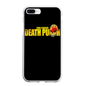 Чехол для iPhone 7Plus/8 Plus матовый с принтом FFDP | Five Finger Death Punch в Санкт-Петербурге, Силикон | Область печати: задняя сторона чехла, без боковых панелей | 5fdp | america | death | ffdp | finger | five | hard | metal | music | punch | rock | skull | states | united | usa | америка | метал | музыка | рок | сша | хард | череп