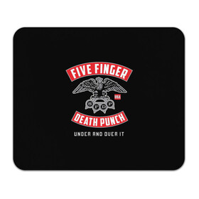 Коврик для мышки прямоугольный с принтом Five Finger Death Punch (5FDP) в Санкт-Петербурге, натуральный каучук | размер 230 х 185 мм; запечатка лицевой стороны | 5fdp | america | death | ffdp | finger | five | hard | metal | music | punch | rock | skull | states | united | usa | америка | метал | музыка | рок | сша | хард | череп