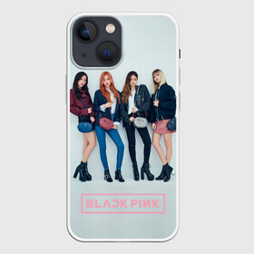 Чехол для iPhone 13 mini с принтом Blackpink Squad в Санкт-Петербурге,  |  | black pink | blackpink | pop | блэк пинк | ким дженни | ким джи су | корейцы | лалиса манобан | музыка | поп | попса | розэ