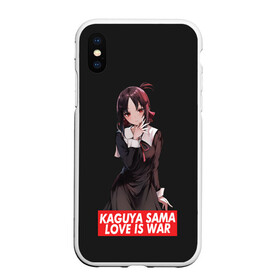 Чехол для iPhone XS Max матовый с принтом Kaguya-sama: Love Is War в Санкт-Петербурге, Силикон | Область печати: задняя сторона чехла, без боковых панелей | Тематика изображения на принте: ahegao | anime | chika | fujiwara | girl | girls | is | kaguya | love | sama | senpai | waifu | war | аниме | ахегао | в | вайфу | войне | госпожа | девушка | кагуя | как | любви | манга | на | семпай | сенпай | тян | тяночка | чика