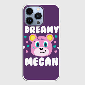 Чехол для iPhone 13 Pro с принтом Dreamy Megan в Санкт-Петербурге,  |  | Тематика изображения на принте: animal crossing | game | games | анимал | играб игры | изабель | кросинг | кроссинг | мистер ресетти | том нук | энимал