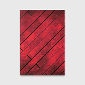 Обложка для паспорта матовая кожа с принтом Red Boards Texture в Санкт-Петербурге, натуральная матовая кожа | размер 19,3 х 13,7 см; прозрачные пластиковые крепления | attrition | boards | comic | dark | gloss | iron | light | metal | red | slabs | texture | wood | абстракция | глянец | дерево | доски | железо | картина | комикс | красный | линии | металл | паттерн | плиты | полосы | потертость | светлый
