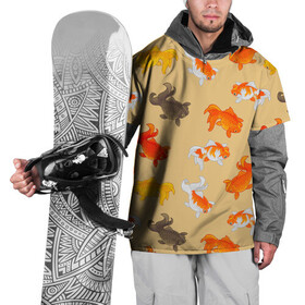 Накидка на куртку 3D с принтом Рыбки в Санкт-Петербурге, 100% полиэстер |  | Тематика изображения на принте: fish | золотые | морские | морские рыбы | подводный мир | рыба | рыбки | рыбы