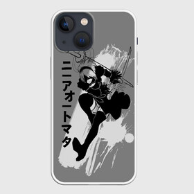 Чехол для iPhone 13 mini с принтом Nier в Санкт-Петербурге,  |  | 2b | ahegao | anime | girl | nier automata | replicant | waifu | аниме | ахегао | нир автомата | отаку | охегао | тян | тяночка