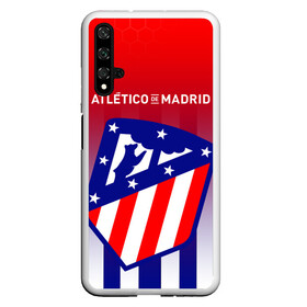 Чехол для Honor 20 с принтом ATLETICO DE MADRID АТЛЕТИКО в Санкт-Петербурге, Силикон | Область печати: задняя сторона чехла, без боковых панелей | atletico madrid | fifa | football | football club. | sport | uefa | английская премьер лига | атлетико мадрид | лига финал | матч | спорт | уефа | финал | фифа | футбол | футбольный клуб