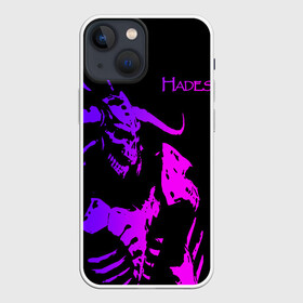 Чехол для iPhone 13 mini с принтом Hades demon в Санкт-Петербурге,  |  | hades | zagreus | бесконечные круги ада | демон | компьютерная игра | мифология | рогатый | череп