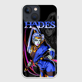Чехол для iPhone 13 mini с принтом Hades Megaera в Санкт-Петербурге,  |  | hades | megaera | roguelike | аид | бесконечные круги ада | компьютерная игра | мегера | мифология