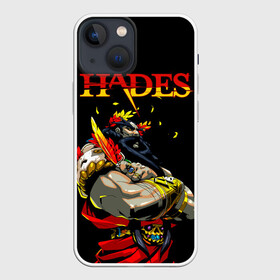 Чехол для iPhone 13 mini с принтом Hades в Санкт-Петербурге,  |  | hades | roguelike | аид | бесконечные круги ада | бог подземного мира | компьютерная игра | мифология