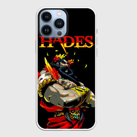 Чехол для iPhone 13 Pro Max с принтом Hades в Санкт-Петербурге,  |  | hades | roguelike | аид | бесконечные круги ада | бог подземного мира | компьютерная игра | мифология