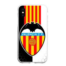 Чехол для iPhone XS Max матовый с принтом FC VALENCIA ФК ВАЛЕНСИЯ в Санкт-Петербурге, Силикон | Область печати: задняя сторона чехла, без боковых панелей | fc valencia | fifa | football | football club. | sport | uefa | английская премьер лига | лига финал | матч | спорт | уефа | финал | фифа | фк валенсия | футбол | футбольный клуб