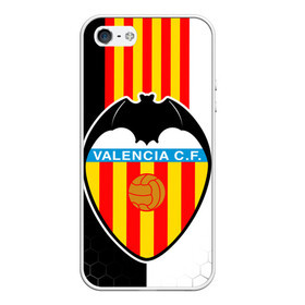 Чехол для iPhone 5/5S матовый с принтом FC VALENCIA ФК ВАЛЕНСИЯ в Санкт-Петербурге, Силикон | Область печати: задняя сторона чехла, без боковых панелей | fc valencia | fifa | football | football club. | sport | uefa | английская премьер лига | лига финал | матч | спорт | уефа | финал | фифа | фк валенсия | футбол | футбольный клуб