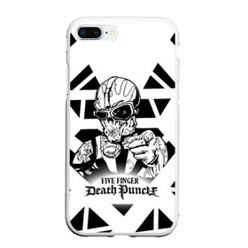 Чехол для iPhone 7Plus/8 Plus матовый с принтом Five Finger Death Punch в Санкт-Петербурге, Силикон | Область печати: задняя сторона чехла, без боковых панелей | 5fdp | cмертельный удар пятью пальцами | f8 рок | ffdp | five finger death punch | metal | rock | золтан батори | метал | музыка | рок группы | рокерские