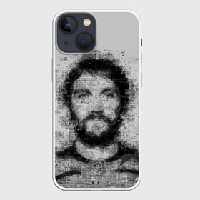 Чехол для iPhone 13 mini с принтом АЛЕКСАНДР ОВЕЧКИН в Санкт-Петербурге,  |  | alex | art | capitals | hockey | nhl | ovechkin | sport | text | washington | word | александр | вашингтон | великий | кэпиталз | нхл | овечкин | ови | слова | спорт | текст | хоккей