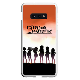 Чехол для Samsung S10E с принтом Girls und Panzer Poster (Z) в Санкт-Петербурге, Силикон | Область печати: задняя сторона чехла, без боковых панелей | Тематика изображения на принте: anime | girls und panzer | panzer | аниме | анцио | гарудзу андо панца | девушки и танки | куромориминэ | манго | оараи | пик чёрного леса | сандерс | спокон