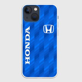 Чехол для iPhone 13 mini с принтом HONDA BLUE  | ХОНДА СИНИЙ в Санкт-Петербурге,  |  | accord | car | civic | honda | sport | sportcar | авто | автомобиль | аккорд | линии | спорт | спорткар | тачка | хонда | цивик