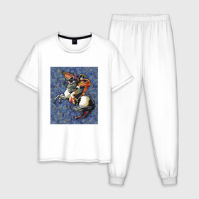 Мужская пижама хлопок Наполеон в стиле Ван Гога купить в Санкт-Петербурге