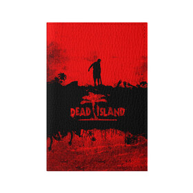 Обложка для паспорта матовая кожа с принтом Island of blood в Санкт-Петербурге, натуральная матовая кожа | размер 19,3 х 13,7 см; прозрачные пластиковые крепления | Тематика изображения на принте: dead island | game | games | zombi | zomby | апокалепсис | апокалипсис | вуфв шыдфтв | дэд исланд | зомби | игра | игры | мертвый остров
