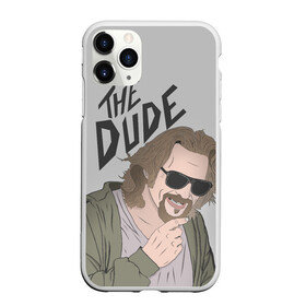 Чехол для iPhone 11 Pro Max матовый с принтом The Dude в Санкт-Петербурге, Силикон |  | big lebowski | donney | dude | lebowski | the big lebowski | the dude | walter | большой лебовски | лебовски | чувак