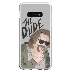 Чехол для Samsung S10E с принтом The Dude в Санкт-Петербурге, Силикон | Область печати: задняя сторона чехла, без боковых панелей | big lebowski | donney | dude | lebowski | the big lebowski | the dude | walter | большой лебовски | лебовски | чувак