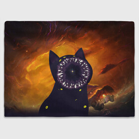 Плед 3D с принтом Космический кот Space Cat (Z) в Санкт-Петербурге, 100% полиэстер | закругленные углы, все края обработаны. Ткань не мнется и не растягивается | Тематика изображения на принте: cat | cats | colors | galaxy | meow | paints | space | star
nebula | абстракция | вселенная | галактика | звезда | звезды | космический | кот | котик | котики | коты | кошка | кошки | красивая кошка | краски | мяу | планеты