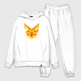 Мужской костюм хлопок OVERSIZE с принтом Yellow Cat в Санкт-Петербурге,  |  | animal | cat | cute | kitty | meow | друг | животные | киска | китти | кот | котенок | котик | котэ | кошечка | кошка | милый | мур | мяу | питомец