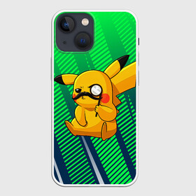 Чехол для iPhone 13 mini с принтом Детектив Пикачу в Санкт-Петербурге,  |  | anime | picachu | pikachu | аниме | милый | пика | пикачу | покебол | покемон