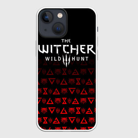 Чехол для iPhone 13 mini с принтом THE WITCHER [1] в Санкт-Петербурге,  |  | the witcher | the witcher wild hunt | ведьмак | ведьмак 3: дикая охота