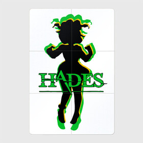 Магнитный плакат 2Х3 с принтом Dusa Hades в Санкт-Петербурге, Полимерный материал с магнитным слоем | 6 деталей размером 9*9 см | dusa | gorgon | hades | mythology | olympus | the gods | zagrei | аид | боги | горгона | дуса | загрей | мифология | олимп | хадес | хадис