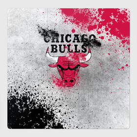 Магнитный плакат 3Х3 с принтом CHICAGO BULLS [8] в Санкт-Петербурге, Полимерный материал с магнитным слоем | 9 деталей размером 9*9 см | basketball | bulls | chicago | chicago bulls | jordan | nba | баскетбол | джордан | нба | чикаго буллз