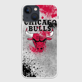 Чехол для iPhone 13 mini с принтом CHICAGO BULLS [8] в Санкт-Петербурге,  |  | basketball | bulls | chicago | chicago bulls | jordan | nba | баскетбол | джордан | нба | чикаго буллз
