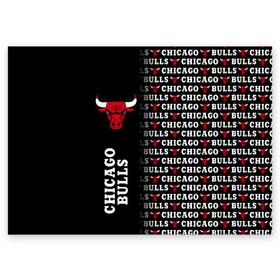 Поздравительная открытка с принтом CHICAGO BULLS [7] в Санкт-Петербурге, 100% бумага | плотность бумаги 280 г/м2, матовая, на обратной стороне линовка и место для марки
 | basketball | bulls | chicago | chicago bulls | jordan | nba | баскетбол | джордан | нба | чикаго буллз