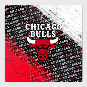 Магнитный плакат 3Х3 с принтом CHICAGO BULLS [6] в Санкт-Петербурге, Полимерный материал с магнитным слоем | 9 деталей размером 9*9 см | basketball | bulls | chicago | chicago bulls | jordan | nba | баскетбол | джордан | нба | чикаго буллз