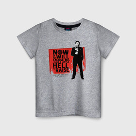 Детская футболка хлопок с принтом SPN Hell To Raise в Санкт-Петербурге, 100% хлопок | круглый вырез горловины, полуприлегающий силуэт, длина до линии бедер | crowley | sn | spn | supernatural | vdzabma | кроули | сверхъестественное | сн | спн