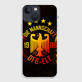 Чехол для iPhone 13 mini с принтом Сборная Германии в Санкт-Петербурге,  |  | die mannschaft | германия | сборная германии | футбол | чемпионат европы | чемпионат мира
