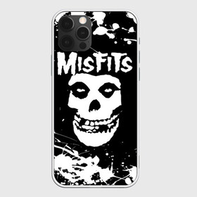 Чехол для iPhone 12 Pro с принтом MISFITS [4] в Санкт-Петербурге, силикон | область печати: задняя сторона чехла, без боковых панелей | misfits | music | rock | мисфитс | музыка | рок